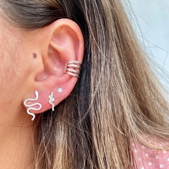 Piercing de pressão 4 fios - Chamego Joias - Pratas 925 de Lei - Frete Grátis - Compre sua joia online, a partir de R$24,99 reais