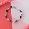 Pulseira rosas com bolas