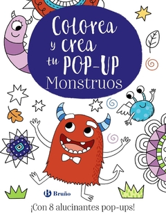 COLOREA Y CREA TU POP UP MONSTRUOS