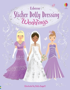 STICKER DOLLY DRESSING WEDDINGS