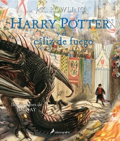 Harry Potter y el caliz de fuego - ILUSTRADO