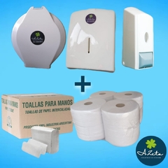 Kit Dispensers + Insumos de Papel #3 - comprar online