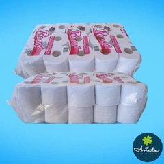 Papel higiénico blanco reciclado 80 metros por 30 rollos - comprar online