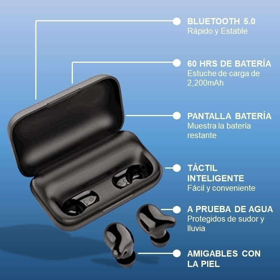 Haylou T15 BT Gaming Power Bank T ctil Negro