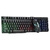 Teclado Y Mouse Kit Gamer Noga Pc Combo Retroiluminado Nkb92 en internet