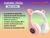 Auricular Bluetooth Vincha Cat Orejas Gato Rosa