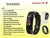 Pulsera Bluetooth Noga (2021) Fitness Salud Smart Band Negro o Rojo