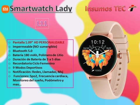 Smartwatch Xiaomi Kieslect L11 Rose Gold