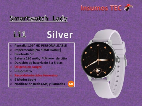 Smartwatch Kieslect L11 Lady Silver