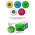 Parlante Noga Go! NG-P78 con bluetooth verde o Rojo - comprar online