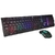 Imagen de Teclado Y Mouse Kit Gamer Noga Pc Combo Retroiluminado Nkb92