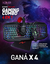 Imagen de Kit Gamer Noga Teclado Mouse Auricular Pad Combo 4 en1 Nkb403