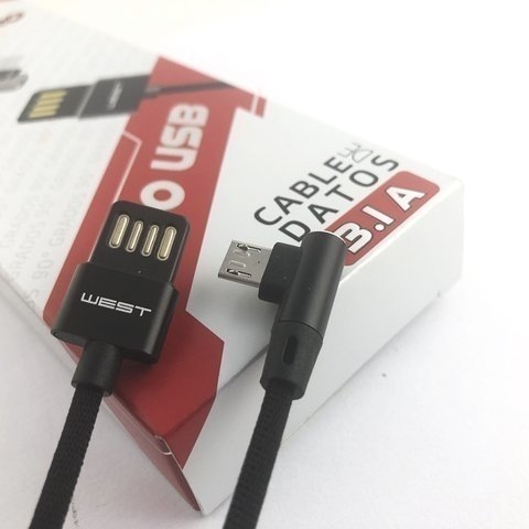 Cargador Micro Usb Carga Rapida 2 Usb 3.1a Cable 1m