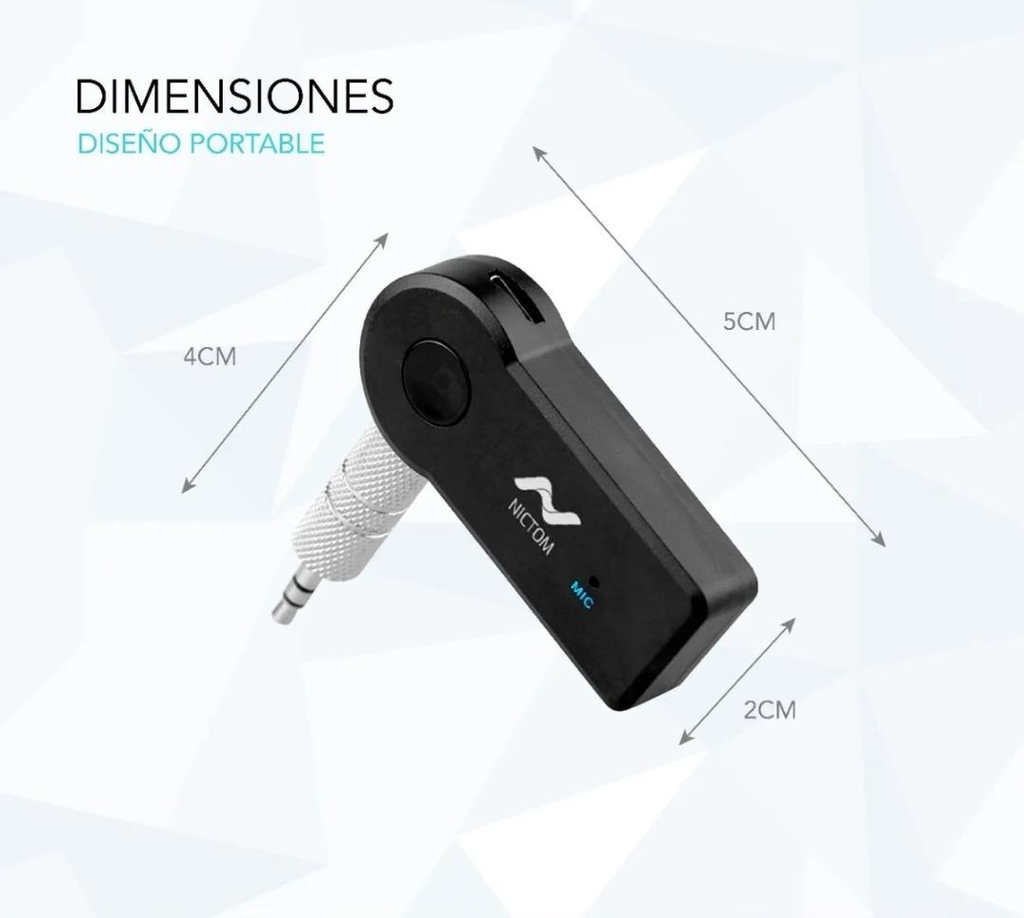 Transmisor y Receptor de Audio USB Bluetooth 5.0 - Conectividad Inalámbrica  de Alta Calidad - ELE-GATE