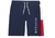 Bermuda Moletom - azul marinho - Tommy Hilfiger (infantil) - comprar online