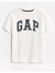 Camiseta branca com logo azul - GAP