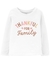 Camiseta branca familia - Carter's