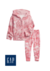 CONJUNTO MOLETOM GAP TIE DYE ROSA