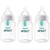 Kit com 3 Mamadeiras ANTI-COLICA 260ML com Acessorio Airfree Philips AVENT