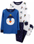 Kit 4 peças pijama pinguim em fleece e algodão- Carter's