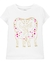 Camiseta manga curta Carter's - Love Girafa