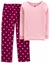 Pijama blusa malha e calça em fleece - Carter's