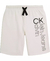 Bermuda infantil Calvin Klein menino forrada off white