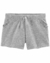 Shorts cinza moletom - Carter's