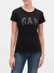 T-shirt feminina Gap preta