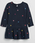 VESTIDO BABY GAP ESTRELAS MARINHO