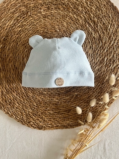 gorrito algodon soft orejitas - Mas Feliz Que Una Perdiz