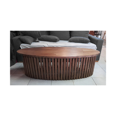 MESA WOOD VARILLADA - comprar online