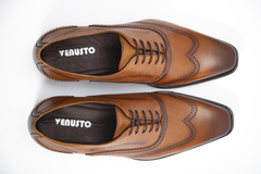 SAPATO OXFORD VN3921500 CARAMELO - Venusto