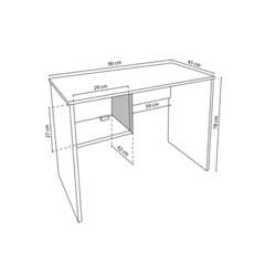 ESCRITORIO 1 CAJON - comprar online