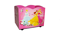 PROMO COMBO INFANTIL - BAUL DE JUGUETES + SET 3 ESTANTES PRINCESAS - comprar online