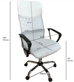 SILLON PRESIDENTE MESH - Muebles Virtual