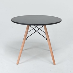 MESA EAMES REDONDA 80CM MADERA - tienda online