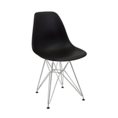 SILLA EAMES BASE METÁLICA