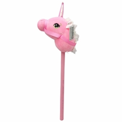 Unicornio de Peluche con Palo y Sonido