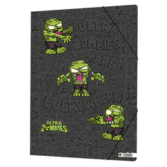 Carpeta con Elastico para Dibujo 3 Solapas Zombie - comprar online