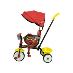 Triciclo con Capota y Mochila Cars - comprar online