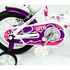 Bicicleta Infantil Rodado 16 Blanco y Rosa en internet