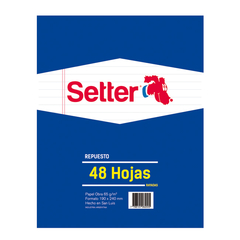 Repuesto SETTER x 48 Hojas - comprar online