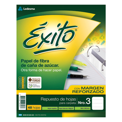 Repuesto EXITO x 48 Hojas C/MARGEN REFORZADO - comprar online
