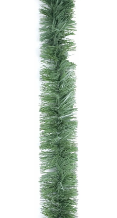 Guirnalda Navidad Verde Pino Gofrada 6cm X 2m - comprar online