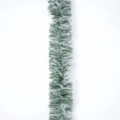 Guirnalda Navidad Verde Pino C/ Nieve 6cm X 2m - comprar online