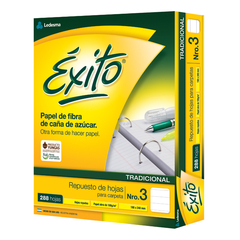 Repuesto EXITO x 288 Hojas - comprar online