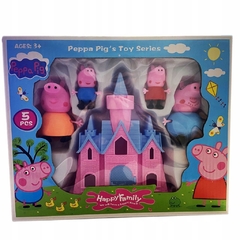 Familia Peppa Pig x 4 con Accesorios - tienda online