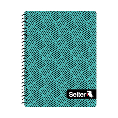 Cuaderno SETTER Geometry Espiral A4 x 80 Hojas - Dominó Online