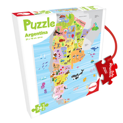 Puzzle 36 Piezas- Republica Argentina